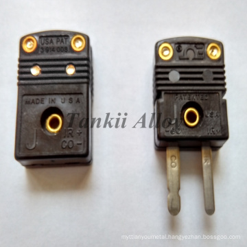 Black color standard / Mini thermocouple connector (type J )